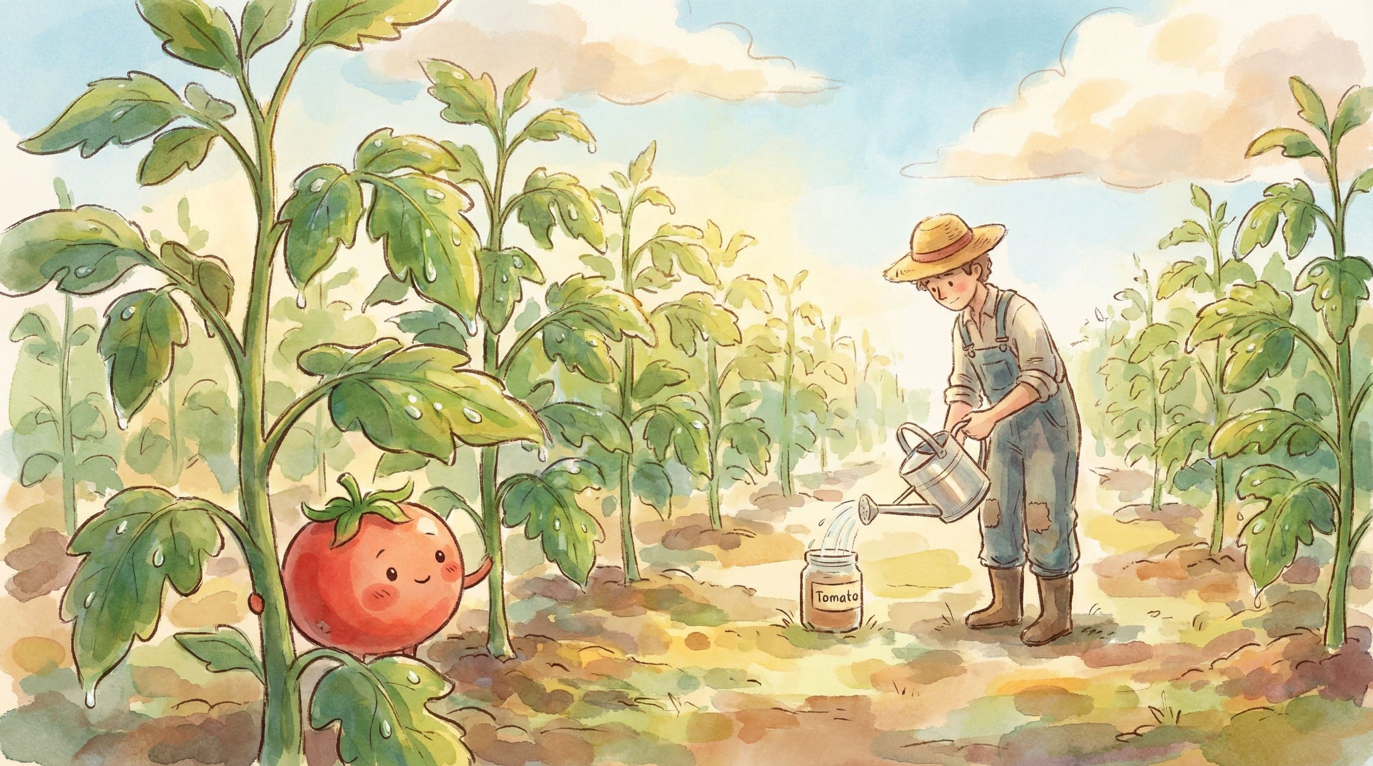 Guía de riego para tomates: frecuencia, cantidad y errores comunes